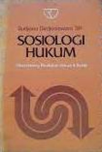 Image of Sosiologi hukum : Studi tentang perubahan hukum dan sosial