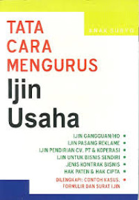 Image of Tata Cara Mengurus Ijin Usaha