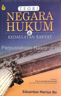 Image of Teori negara hukum dan kedaulatan rakyat