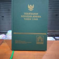 Image of Terjemahan Konvensi Jenewa Tahun 1949
