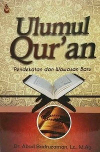 Image of ULUMUL QUR'AN : Pendekatan dan Wawasan Baru