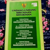 Image of Undang-Undang Kekusasaan Kehakiman