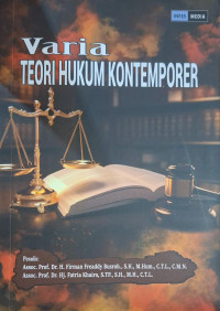 Image of Varia Teori Hukum Kontemporer