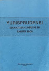 Image of Yurisprudensi Mahkamah Agung RI
